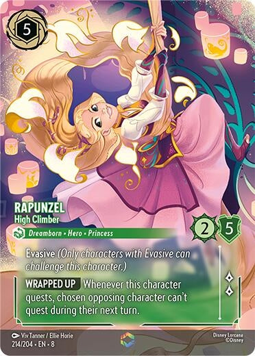 Image for Rapunzel - High Climber (Enchanted) (214/204) - Disney Lorcana