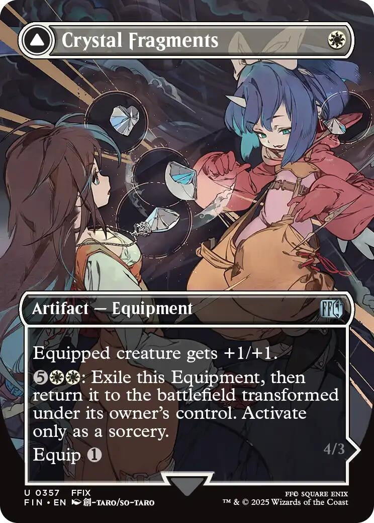 Crystal Fragments (Borderless) (357) (FINAL FANTASY)