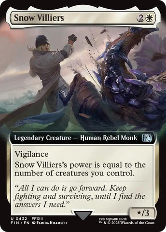 Snow Villiers (Extended Art) (432) (FIN)