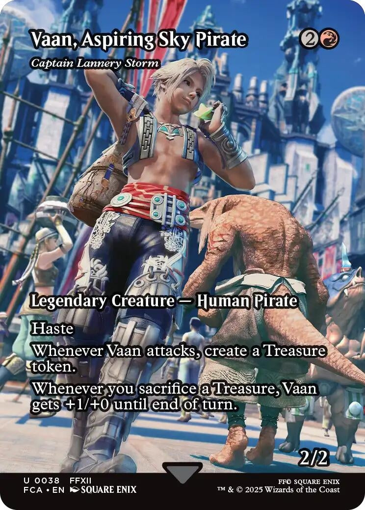 Image for Vaan, Aspiring Sky Pirate - Captain Lannery Storm (Showcase) (38) (FINAL FANTASY: Through the Ages) - Magic: The Gathering