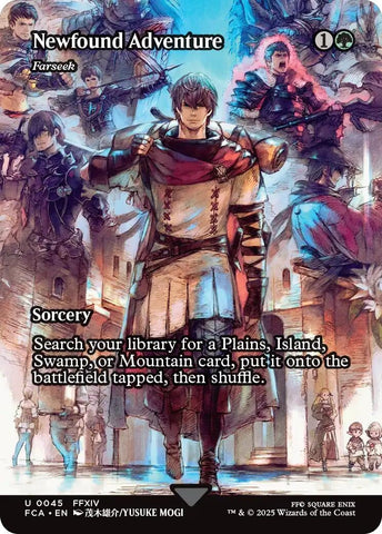 Image for Newfound Adventure - Farseek (Showcase) (45) (FINAL FANTASY: Through the Ages) - Magic: The Gathering