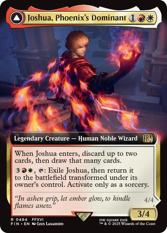 Joshua, Phoenix's Dominant (Extended Art) (494) (FINAL FANTASY)