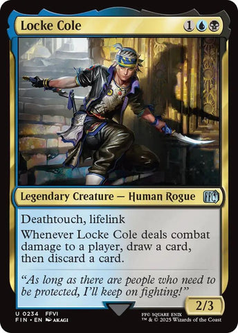 Image for Locke Cole (234) (FINAL FANTASY) - Magic: The Gathering