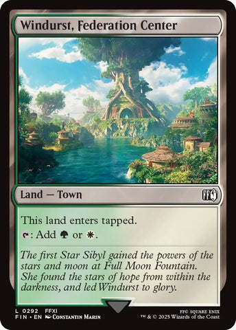 Image for Windurst, Federation Center (292) (FINAL FANTASY) - Magic: The Gathering