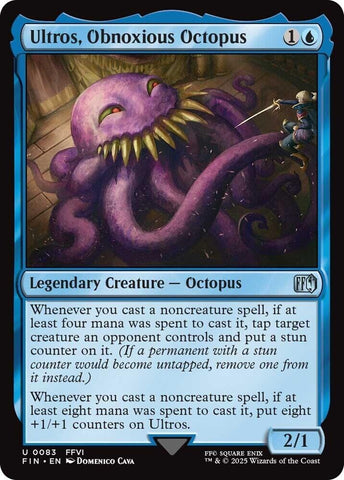Image for Ultros, Obnoxious Octopus (83) (FINAL FANTASY) - Magic: The Gathering