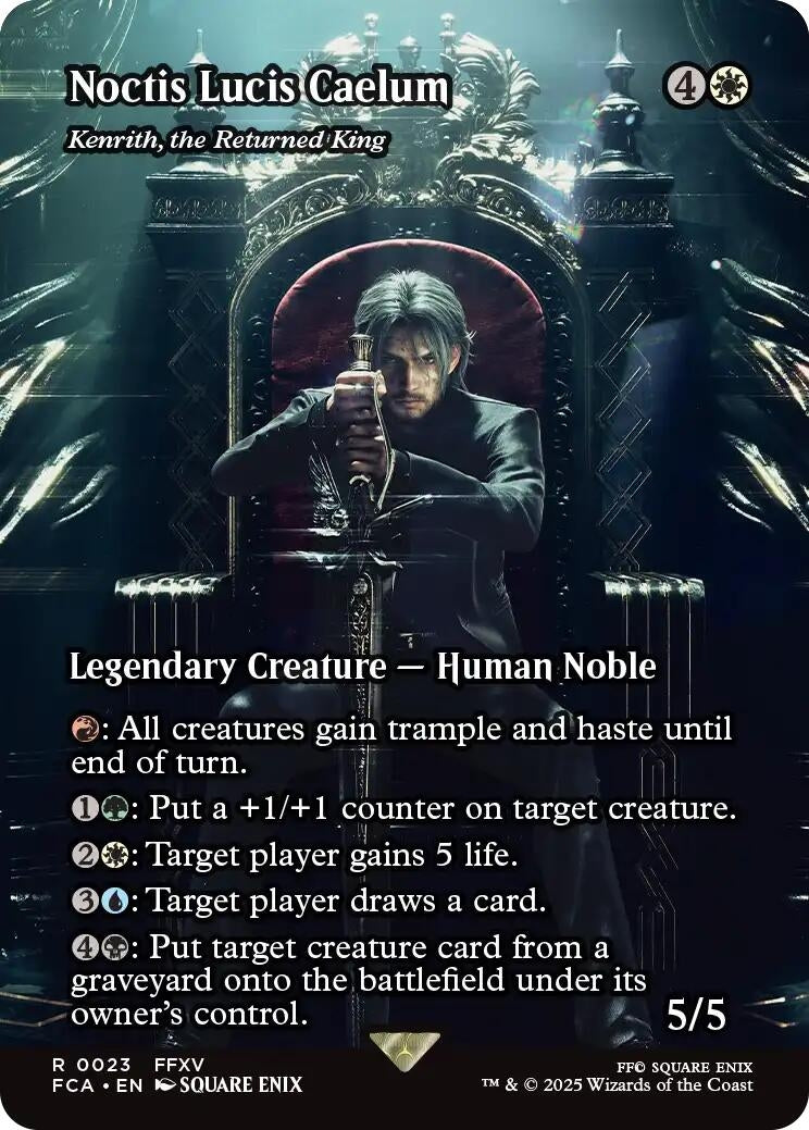 Image for Noctis Lucis Caelum - Kenrith, the Returned King (Showcase) (23) - Magic: The Gathering