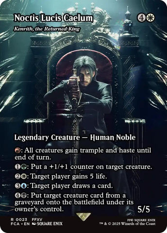 Image for Noctis Lucis Caelum - Kenrith, the Returned King (Showcase) (23) - Magic: The Gathering