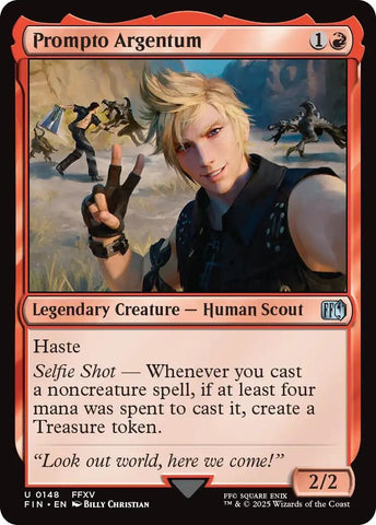 Image for Prompto Argentum (148) (FINAL FANTASY) - Magic: The Gathering