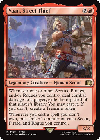 Image for Vaan, Street Thief (168) (FINAL FANTASY) - Magic: The Gathering