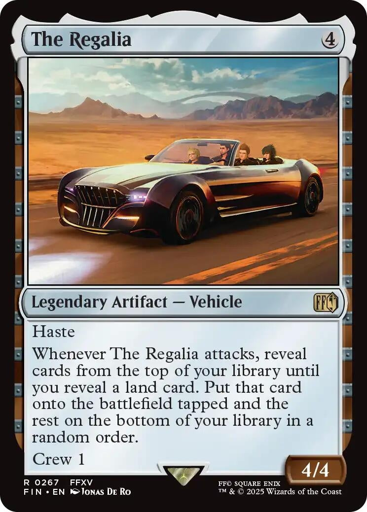 Image for The Regalia (267) (FINAL FANTASY) - Magic: The Gathering