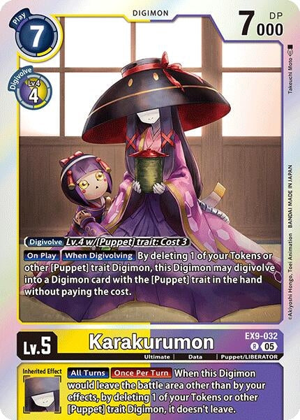 Image for Karakurumon (EX9-032 R) (Versus Monsters) (EX-09) - Digimon Card Game