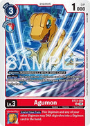 Image for Agumon (BT22-008 U) (Cyber Eden) (BT-22) - Digimon Card Game