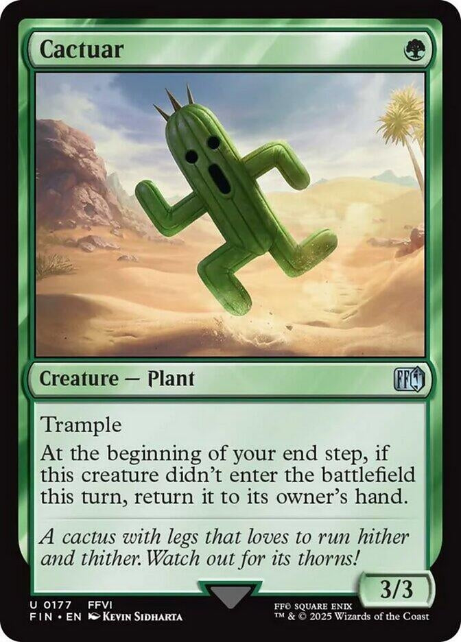 Image for Cactuar (177) (FINAL FANTASY) - Magic: The Gathering