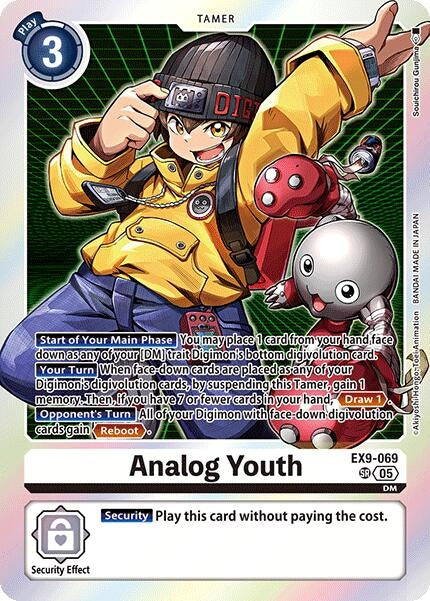 Image for Analog Youth (EX9-069 SR) (Versus Monsters) (EX-09) - Digimon Card Game