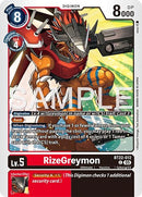 Image for RizeGreymon (BT22-012 C) (Cyber Eden) (BT-22) - Digimon Card Game