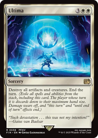 Image for Ultima (38) (FINAL FANTASY) - Magic: The Gathering