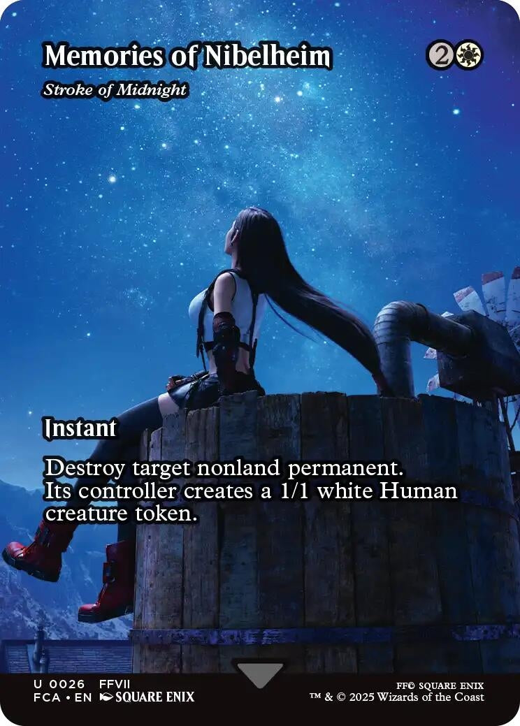 Image for Memories of Nibelheim - Stroke of Midnight (Showcase) (26) (FINAL FANTASY: Through the Ages) - Magic: The Gathering