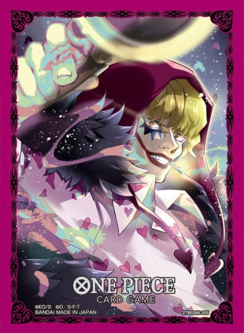 Image for One Piece Card Game Official Sleeves: Assortment 11 - Donquixote Rosinante (70-Pack) - Card Sleeves