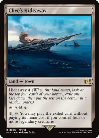 Image for Clive's Hideaway (275) (FINAL FANTASY) - Magic: The Gathering