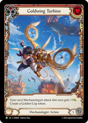 Image for Goldwing Turbine (Red) (GEM043) (GEM Pack 2) - Flesh and Blood TCG