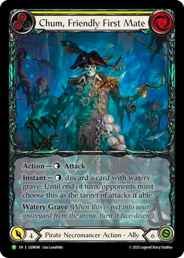 Image for Chum, Friendly First Mate (GEM046) (GEM Pack 2) - Flesh and Blood TCG