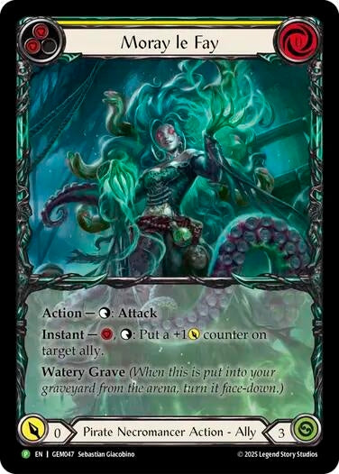 Image for Moray le Fay (GEM047) (GEM Pack 2) - Flesh and Blood TCG
