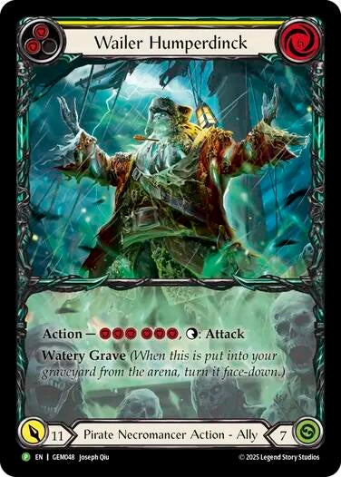 Image for Wailer Humperdinck (GEM048) (GEM Pack 2) - Flesh and Blood TCG