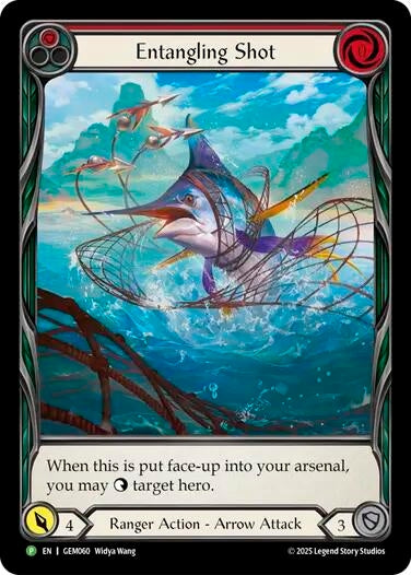 Image for Entangling Shot (GEM060) (GEM Pack 2) - Flesh and Blood TCG