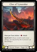 Image for Claw of Vynserakai (GEM034) (GEM Pack 2) - Flesh and Blood TCG