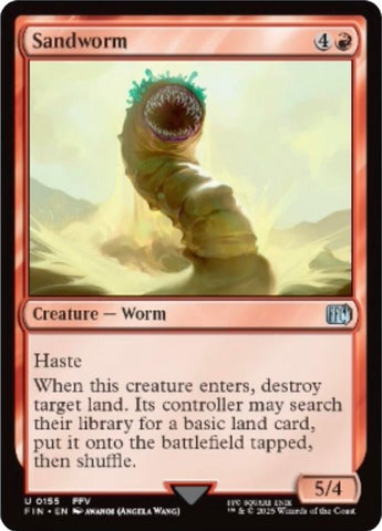 Image for Sandworm (155) (FINAL FANTASY) - Magic: The Gathering