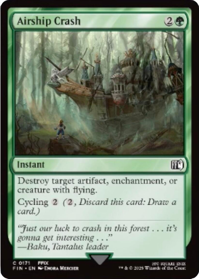 Image for Airship Crash (171) (FINAL FANTASY) - Magic: The Gathering