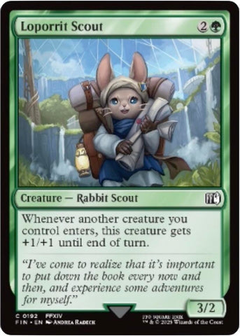 Image for Loporrit Scout (192) (FINAL FANTASY) - Magic: The Gathering