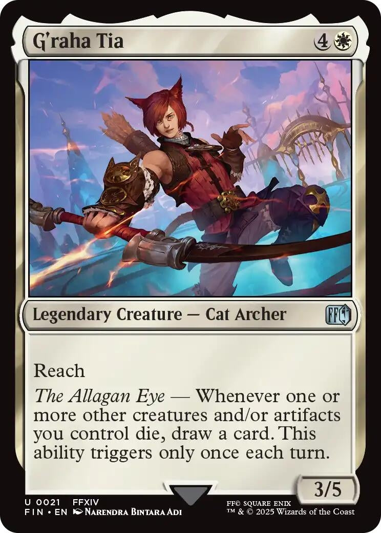 Image for G'raha Tia (21) (FINAL FANTASY) - Magic: The Gathering