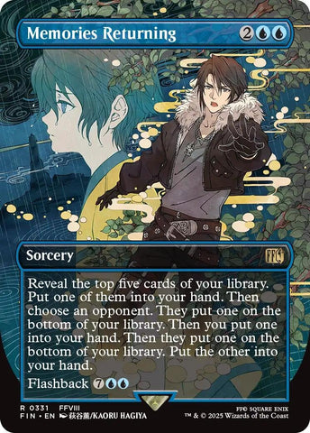 Image for Memories Returning (Borderless) (331) - Magic: The Gathering