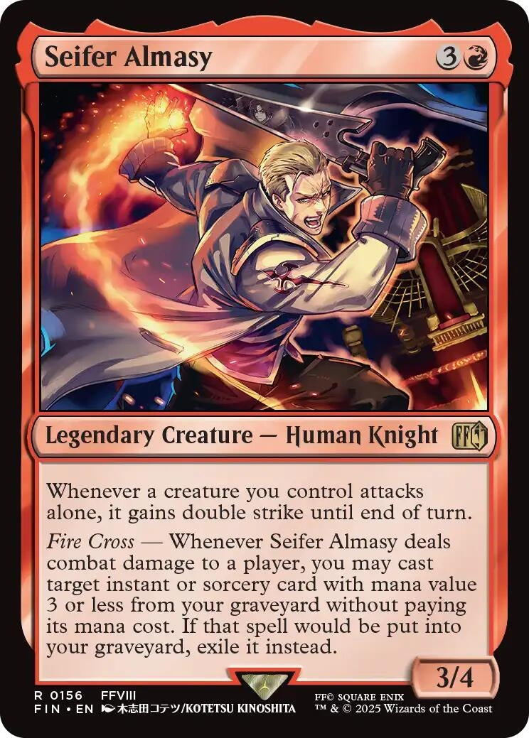 Image for Seifer Almasy (156) (FINAL FANTASY) - Magic: The Gathering
