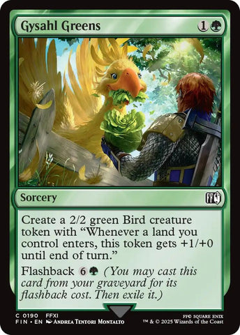 Image for Gysahl Greens (190) (FINAL FANTASY) - Magic: The Gathering