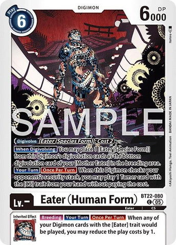 Eater (Human Form) (BT22-080 C) (BT22)