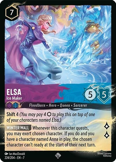 Image for Elsa - Ice Maker (224/204) (224/204) - Disney Lorcana
