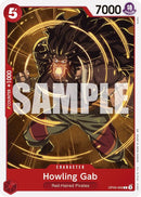 Image for Howling Gab (Reprint) (OP09-006) (Starter Deck 23: RED Shanks) - One Piece Card Game