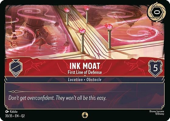 Image for Ink Moat - First Line of Defense (35/35) - Disney Lorcana