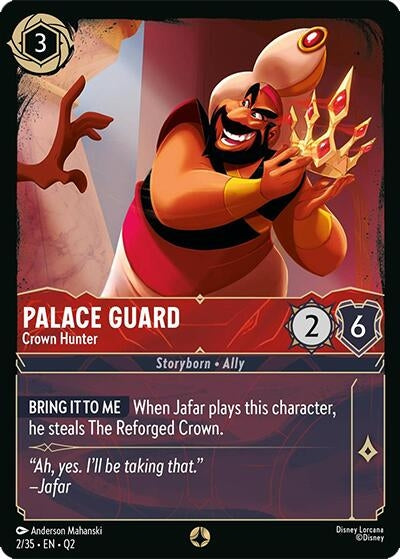 Image for Palace Guard - Crown Hunter (2/35) - Disney Lorcana