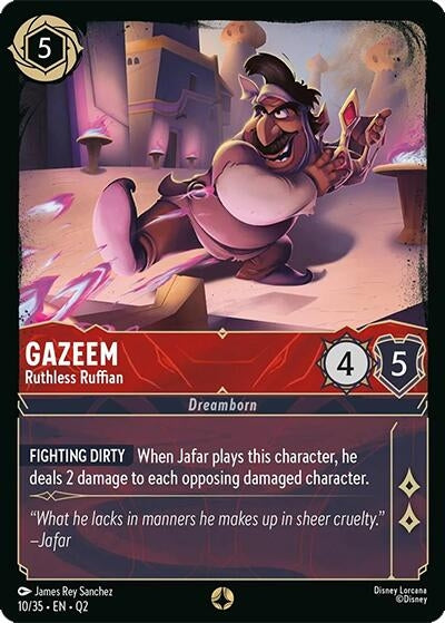 Image for Gazeem - Ruthless Ruffian (10/35) - Disney Lorcana