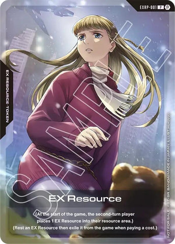 Image for EX Resource (EXRP-001) (Mobile Suit Gundam Wing) (EXRP-001) (Promotional EX Resource Tokens) - Gundam Card Game