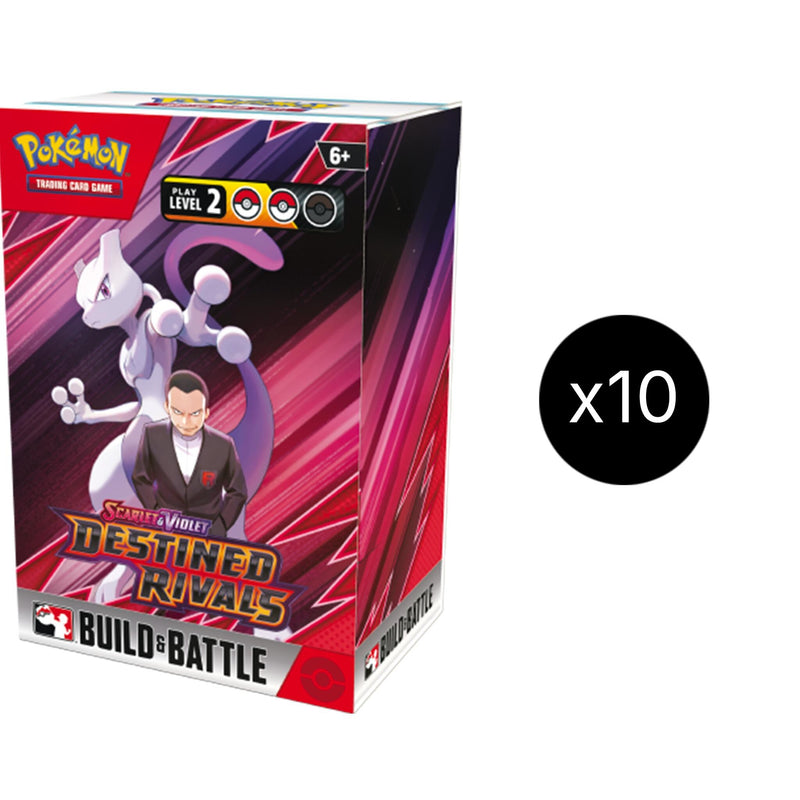 Image for Destined Rivals Build & Battle Box Display - Pokemon
