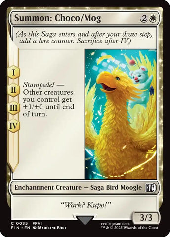 Summon: Choco/Mog (35) (FIN)