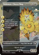 Image for Summon: Choco/Mog (Borderless) (358) (FINAL FANTASY) - Magic: The Gathering