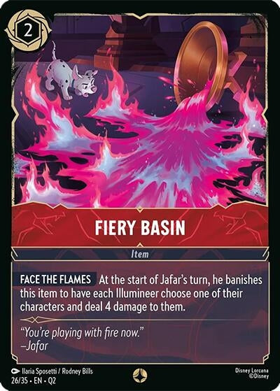 Image for Fiery Basin (26/35) - Disney Lorcana