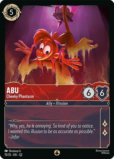 Image for Abu - Cheeky Phantasm (15/35) - Disney Lorcana