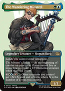 Image for The Wandering Minstrel (Borderless) (Surge Foil) (548) (FINAL FANTASY) - Magic: The Gathering