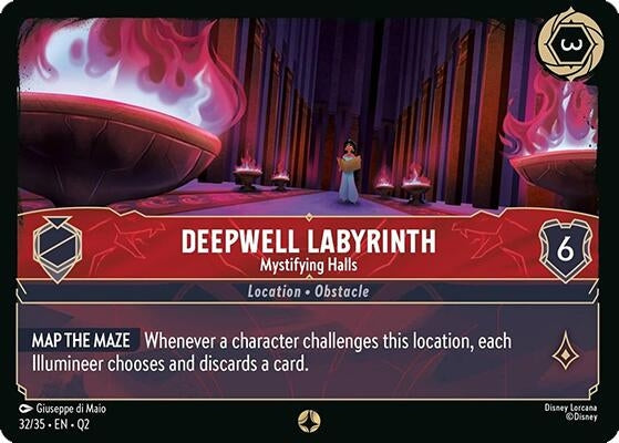 Image for Deepwell Labyrinth - Mystifying Halls (32/35) - Disney Lorcana